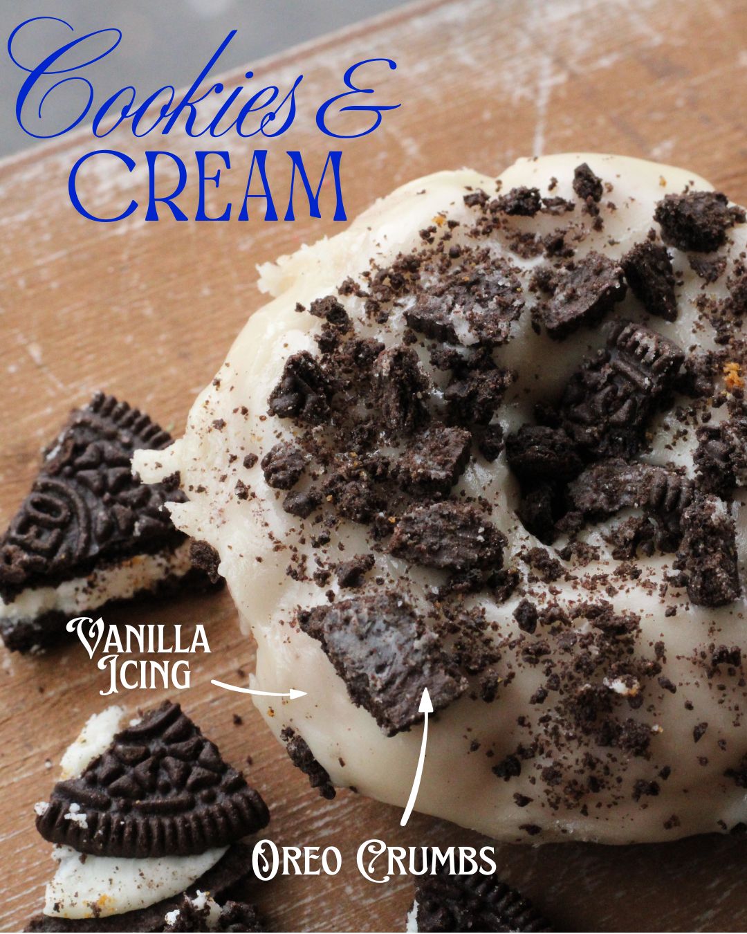 Cookies and Cream donut